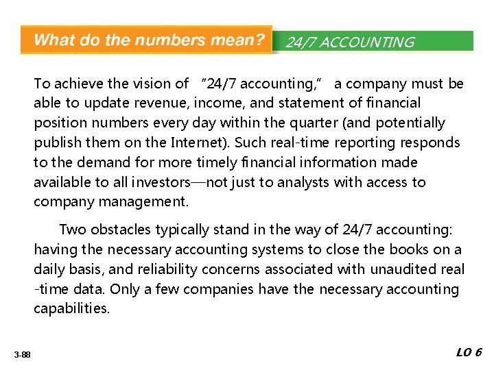 24/7 ACCOUNTING WHAT’S YOUR PRINCIPLE To achieve the vision of “ 24/7 accounting, ”