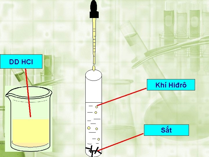 DD HCl Khí Hiđrô Sắt 