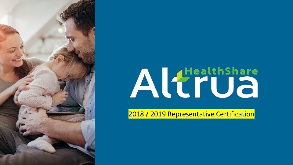 2018 / 2019 Representative Certification 