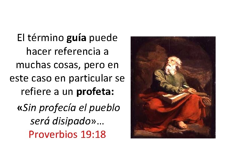 El término guía puede hacer referencia a muchas cosas, pero en este caso en