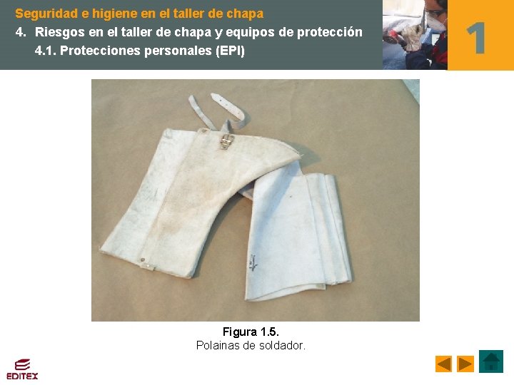 Seguridad e higiene en el taller de chapa 4. Riesgos en el taller de