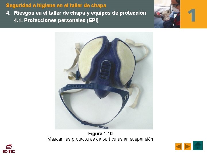 Seguridad e higiene en el taller de chapa 4. Riesgos en el taller de