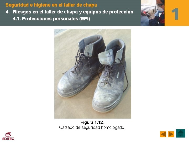 Seguridad e higiene en el taller de chapa 4. Riesgos en el taller de