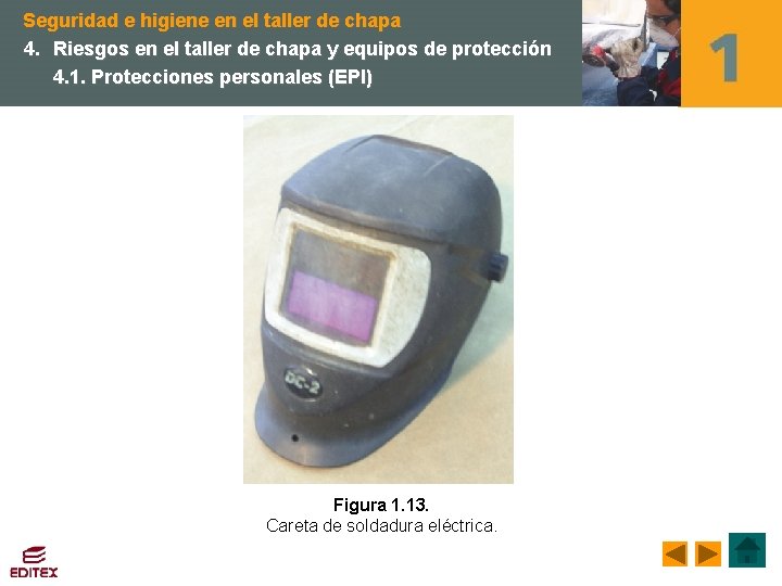 Seguridad e higiene en el taller de chapa 4. Riesgos en el taller de