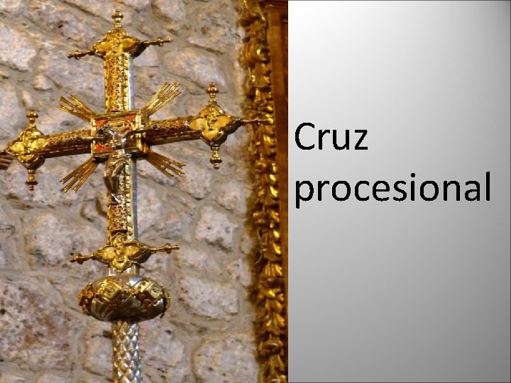 Cruz procesional 