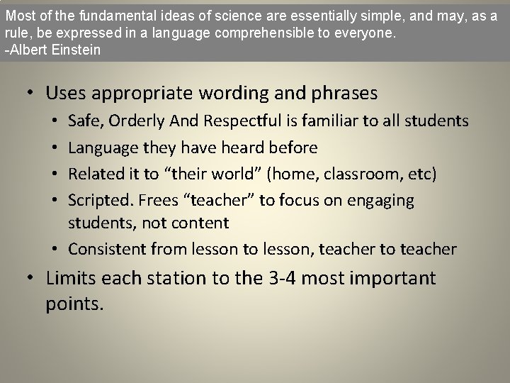 Most of the fundamental ideas of science are essentially simple, and may, as a Most of the fundamental ideas of science are essentially simple, and may, as a