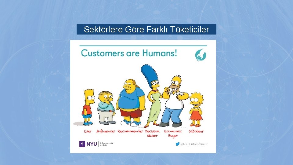 Sektörlere Göre Farklı Tüketiciler Sektörlere Göre Farklı Tüketiciler