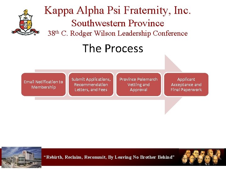Kappa Alpha Psi Fraternity, Inc. Southwestern Province 38 th C. Rodger Wilson Leadership Conference