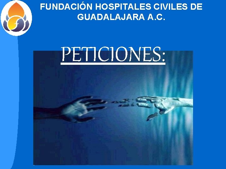 FUNDACIÓN HOSPITALES CIVILES DE GUADALAJARA A. C. PETICIONES: 