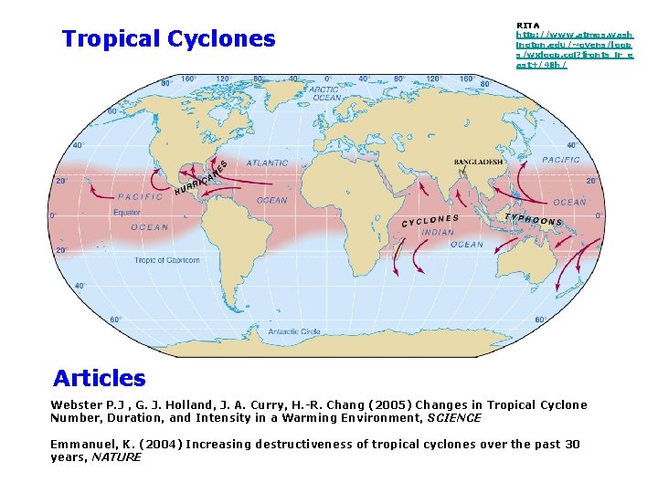 Tropical Cyclones RITA http: //www. atmos. wash ington. edu/~ovens/loop s/wxloop. cgi? fronts_ir_e ast+/48 h/