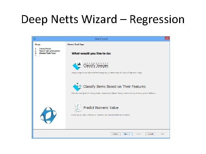 Deep Netts Wizard – Regression Deep Netts Wizard – Regression