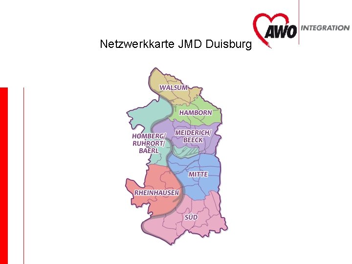 Netzwerkkarte JMD Duisburg 