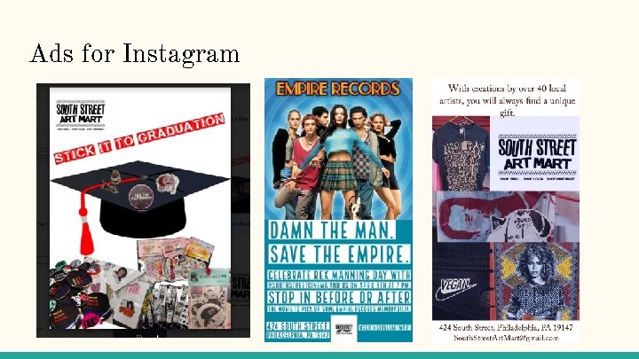 Ads for Instagram 