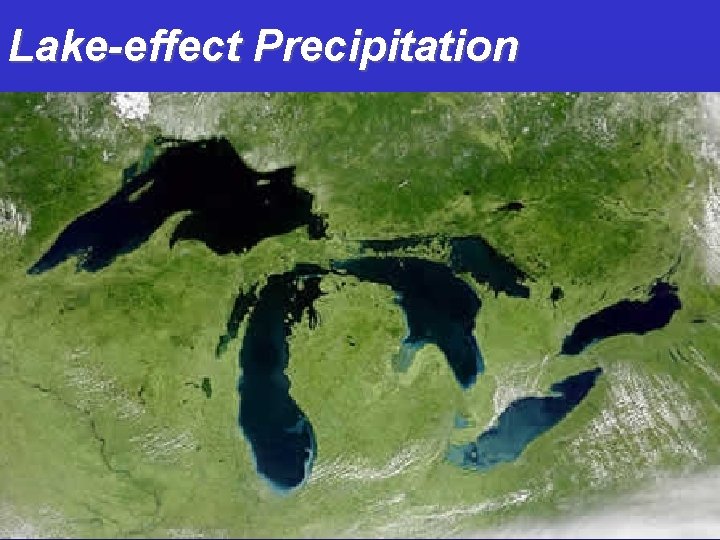 Lake-effect Precipitation 