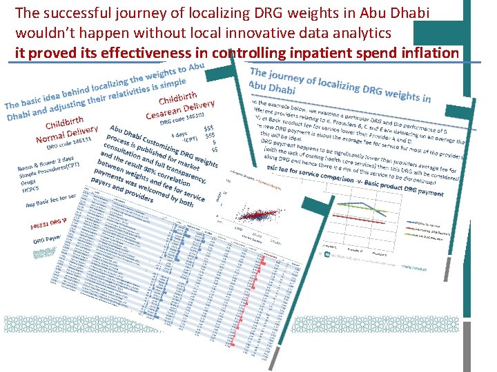 The successful journey of localizing DRG weights in Abu Dhabi wouldn’t happen without local