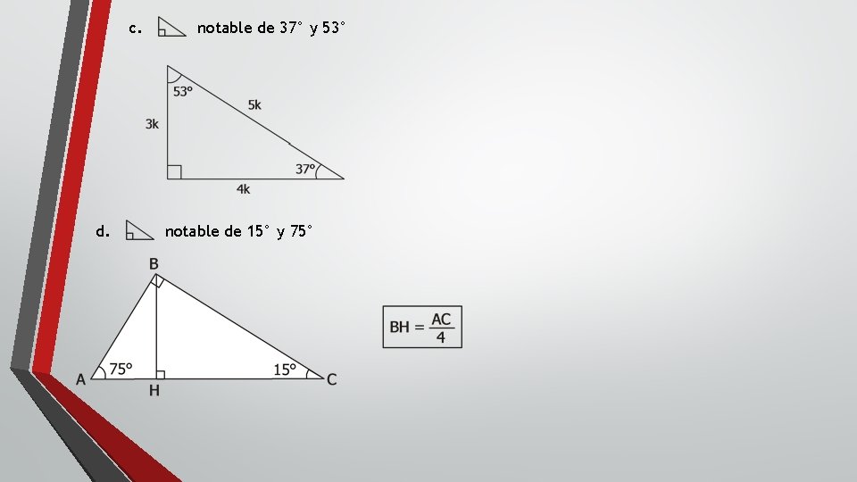 Geometra Captulo 23 Tringulos Rectngulos Notables 1 Er
