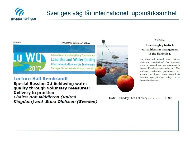 Sveriges väg får internationell uppmärksamhet 