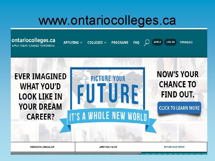 www. ontariocolleges. ca 