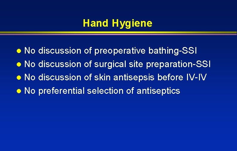 Hand Hygiene William A Rutala Ph D M