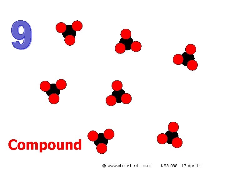 Compound © www. chemsheets. co. uk KS 3 088 17 -Apr-14 