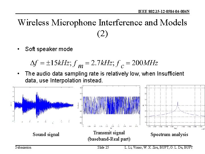 IEEE 802. 15 -12 -0584 -04 -004 N Wireless Microphone Interference and Models (2)