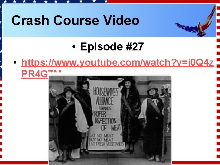 Crash Course Video • Episode #27 • https: //www. youtube. com/watch? v=i 0 Q