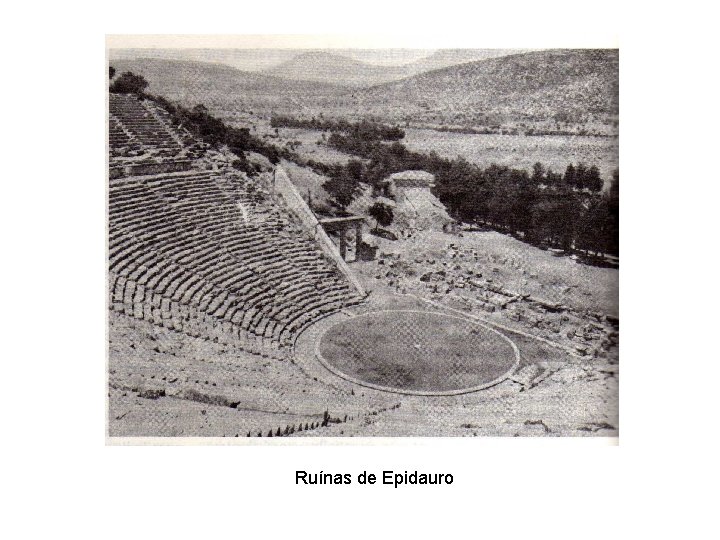 Ruínas de Epidauro 