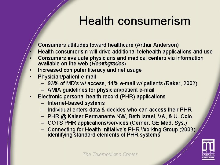 Health consumerism • • • Consumers attitudes toward healthcare (Arthur Anderson) Health consumerism will