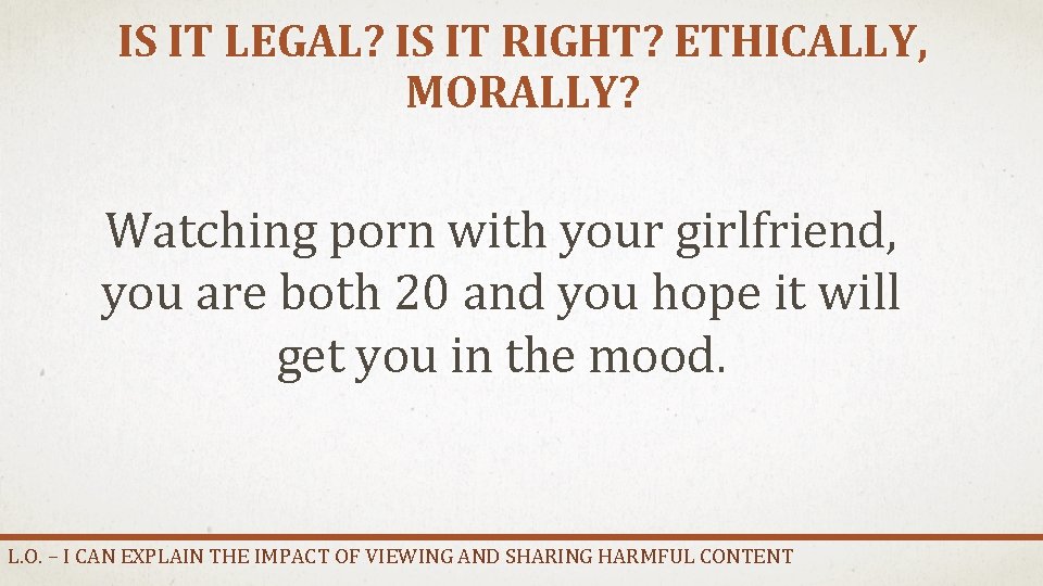 You porn legal