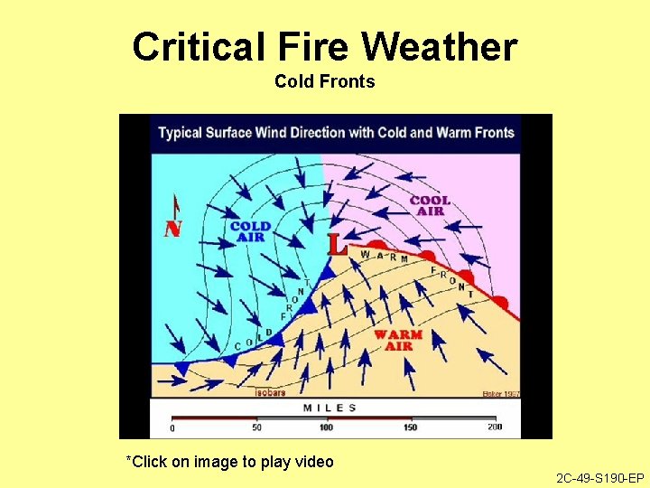 Critical Fire Weather Cold Fronts *Click on image to play video 2 C-49 -S
