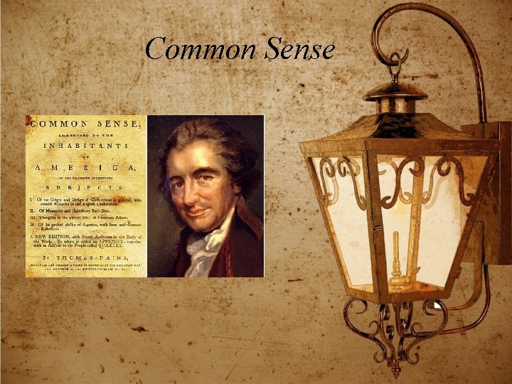Common Sense 