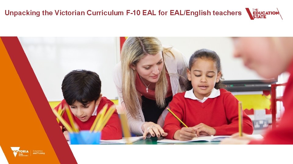 Unpacking the Victorian Curriculum F-10 EAL for EAL/English teachers 1 