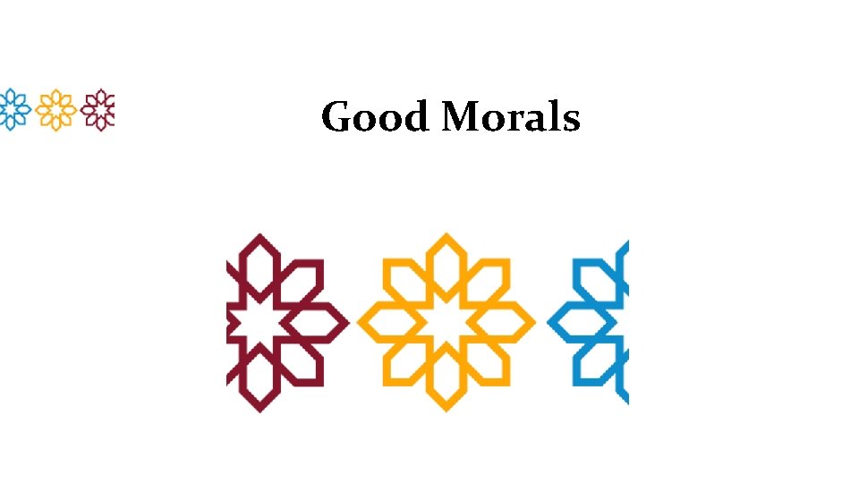 Good Morals 