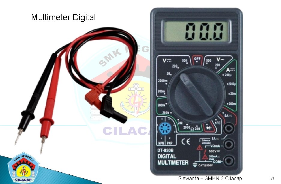 Multimeter Digital Siswanta – SMKN 2 Cilacap 21 