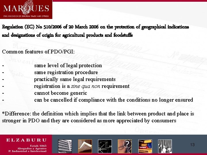 Regulation (EC) No 510/2006 of 20 March 2006 on the protection of geographical indications