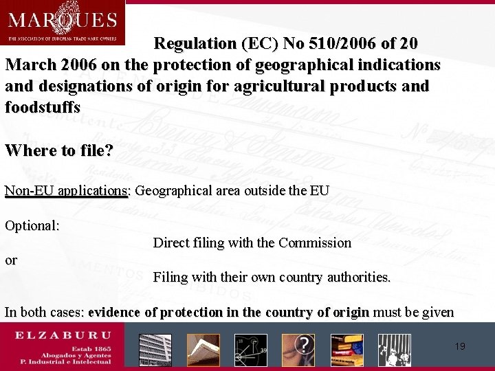 Regulation (EC) No 510/2006 of 20 March 2006 on the protection of geographical indications