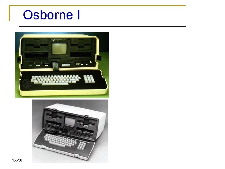 Osborne I 1 A-50 