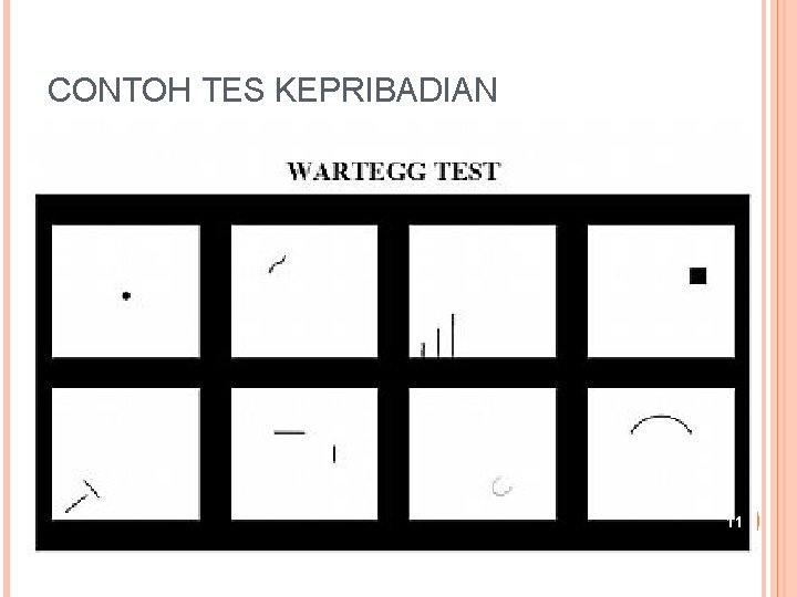 CONTOH TES KEPRIBADIAN 11 