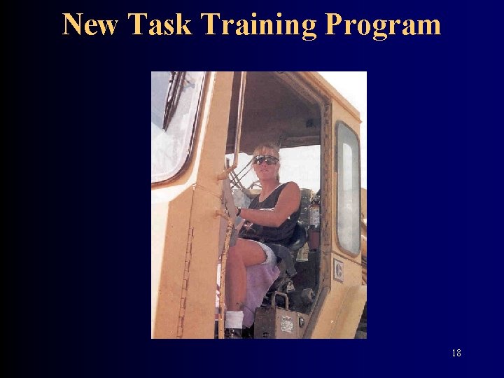 New Task Training Program 18 