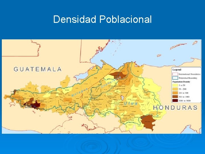 Densidad Poblacional 