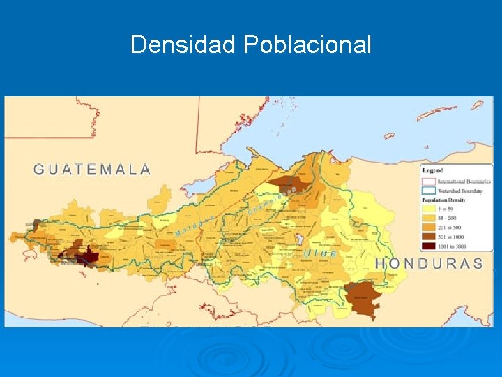 Densidad Poblacional 