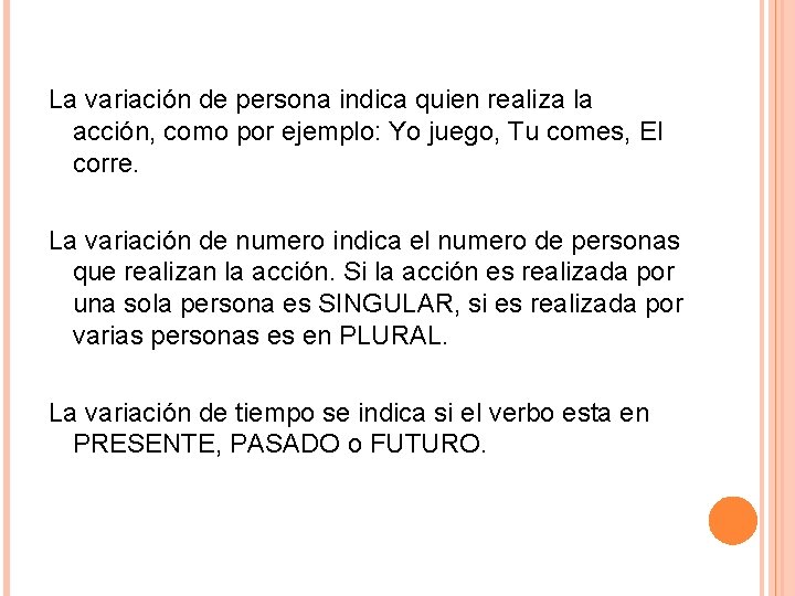 Unidad N 2 Categorias Gramaticales Las Categoras Gramaticales