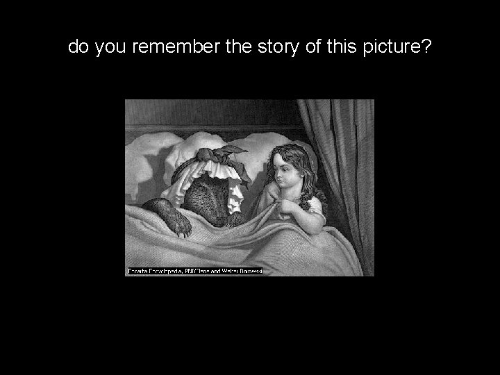 do you remember the story of this picture? 