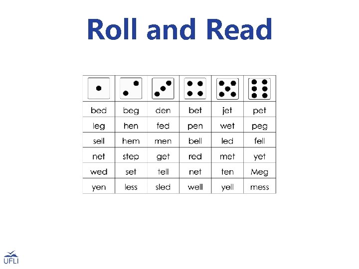 Roll and Read 