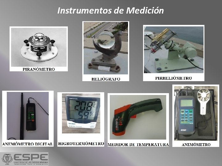 Instrumentos de Medición 