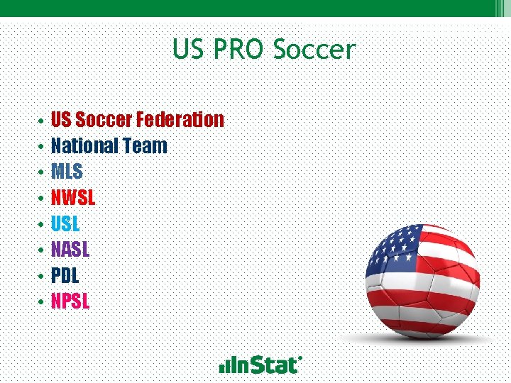 US PRO Soccer • • US Soccer Federation National Team MLS NWSL USL NASL