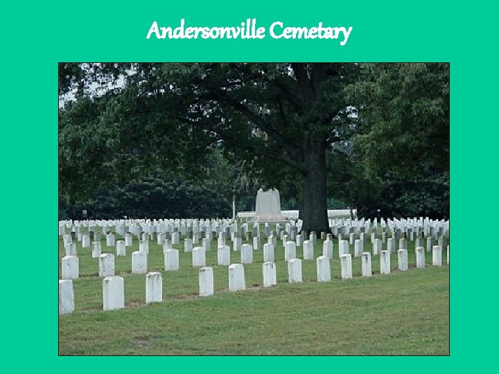 Andersonville Cemetary 