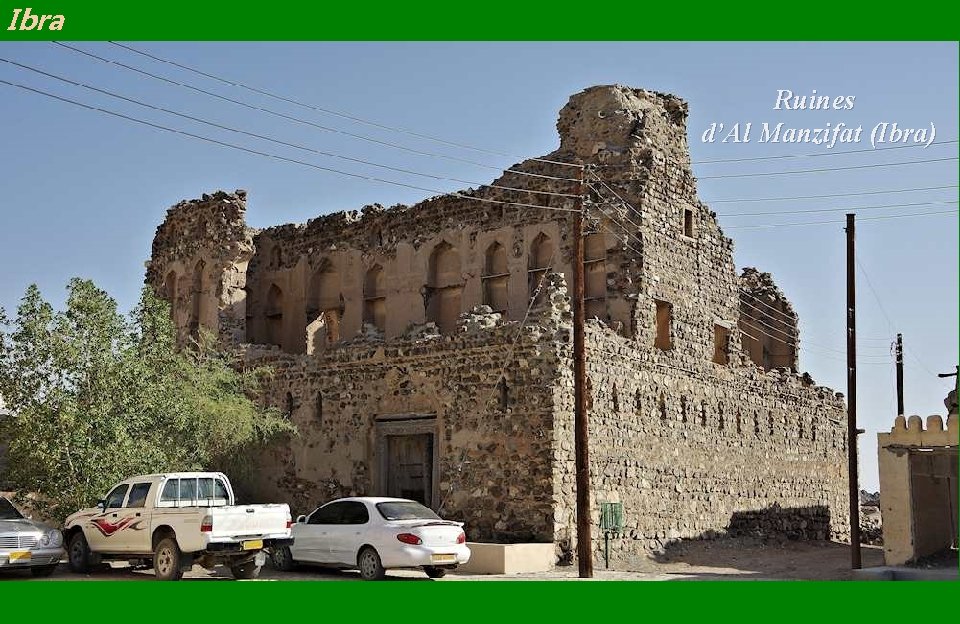 Ibra Ruines d’Al Manzifat (Ibra) 