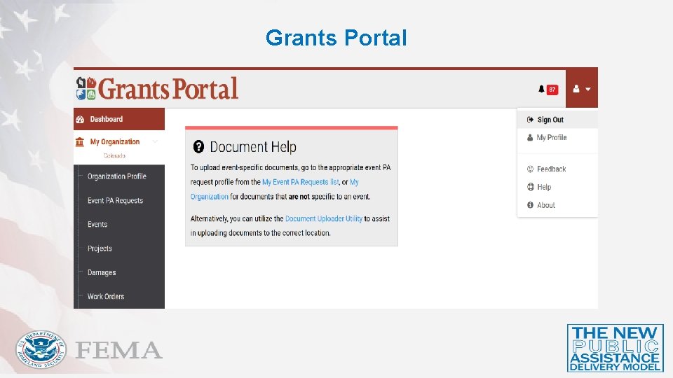 Grants Portal 