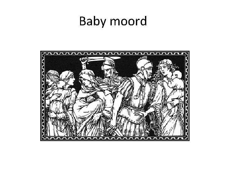 Baby moord 